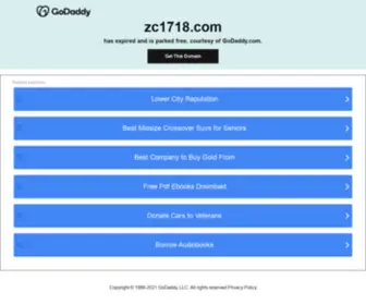 ZC1718.com(上海智丞电子有限公司) Screenshot