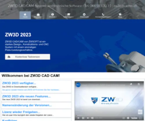 Zcad.ch(ZW3D) Screenshot