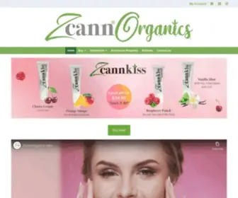 Zcann.net(Hemp CBD Health Beauty & Wellness Products) Screenshot