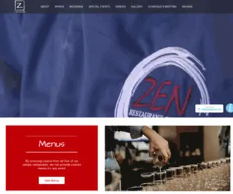 Zcateringct.com(Z Catering) Screenshot