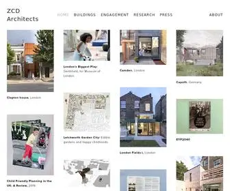 ZCDarchitects.co.uk(ZCD Architects) Screenshot