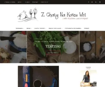 Zchatynakoncuwsi.pl(Blog kulinarny) Screenshot