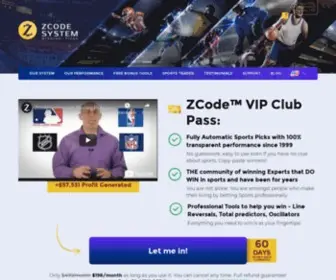 Zcodesystem.com Screenshot
