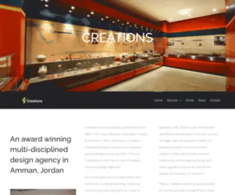 Zcreations.com(Creative design solutions) Screenshot