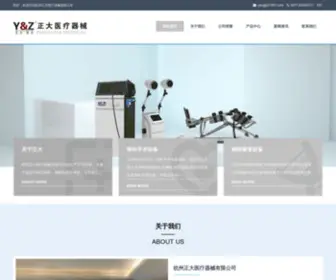 ZD1991.com(杭州正大医疗器械有限公司) Screenshot