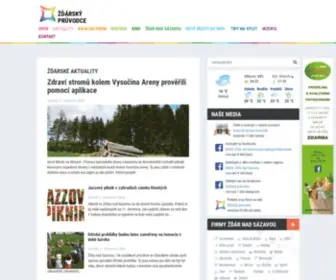 Zdarskypruvodce.cz(Žďárský průvodce) Screenshot