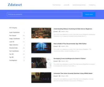 Zdataset.com(Zdataset) Screenshot