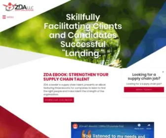 Zdaya.com(Supply Chain Executive Search and Recruiting Firm) Screenshot