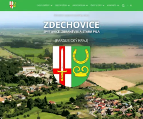 Zdechovice.cz(Úvodní stránka) Screenshot