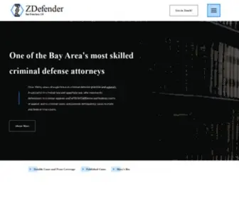 Zdefender.com(California Criminal Appeals Lawyer & Attorney Marc Zilversmit) Screenshot