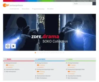 ZDF-Enterprises.de(ZDF Enterprises) Screenshot