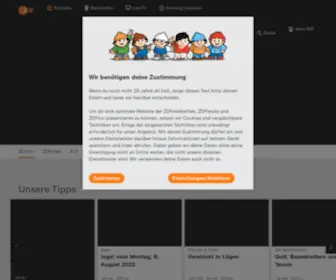 ZDftivi.de(Das ZDF) Screenshot