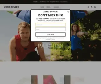 Zdgears.com(Zero Divide Official Store) Screenshot