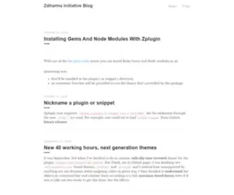 Zdharma.org(Zdharma) Screenshot