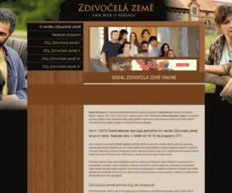 Zdivocela-Zeme.cz(Seriál Zdivočelá země) Screenshot