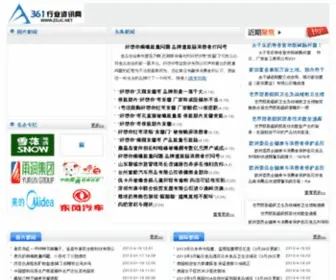 ZDJC.net(361行业资讯网) Screenshot