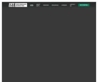 Zdperformancemarketing.com(Ziff Davis Performance Marketing) Screenshot