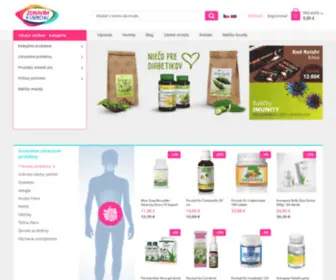 Zdravimkuspechu.sk(Predaj prírodných výživových doplnkov) Screenshot
