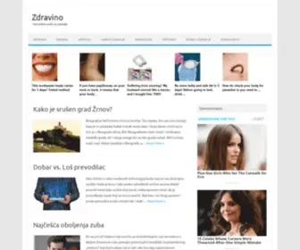 Zdravino.com(Zdravino) Screenshot