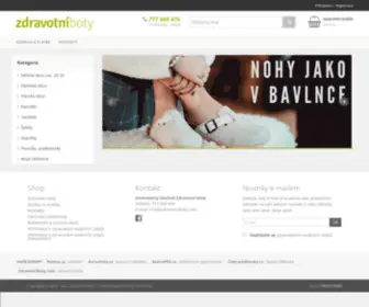 Zdravotniboty.com(Zdravotní) Screenshot