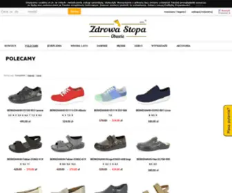 Zdrowastopa.com(Obuwie Zdrowa Stopa) Screenshot