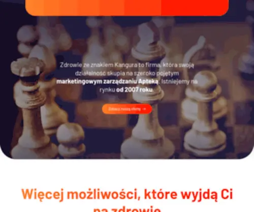 Zdrowie-Kangur.pl(Zdrowie ze znakiem Kangura) Screenshot