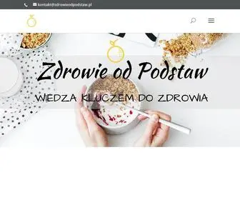 Zdrowieodpodstaw.pl(O stronie) Screenshot