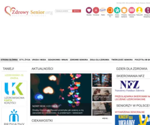 Zdrowy-Senior.org(Zdrowy Senior) Screenshot