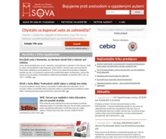 Zdruzenie-Sova.sk(Združenie SOVA) Screenshot