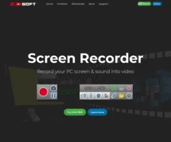 Zdsoft.com(Screen Recording Software & SDK) Screenshot