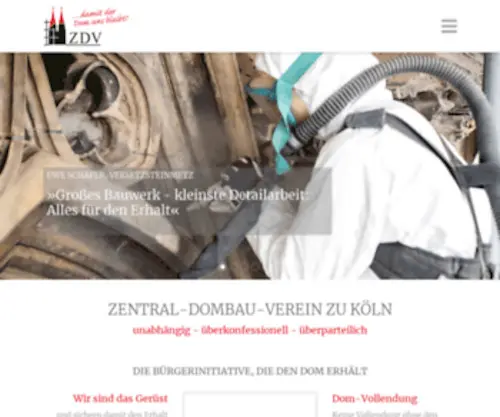 ZDV.de(Startseite) Screenshot