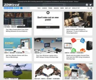 Zdwired.com(Technology) Screenshot