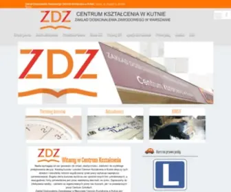 ZDZ-Kutno.pl(Zakład doskonalenia) Screenshot