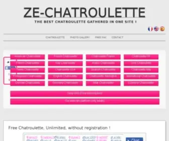 ZE-Chatroulette.com(ZeChatRoulette) Screenshot