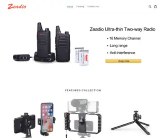 Zeadio.com(Zeadio) Screenshot