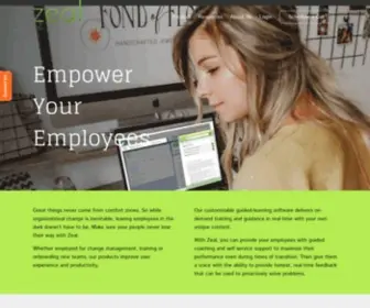 Zeal.technology(Digital Adoption Platform) Screenshot