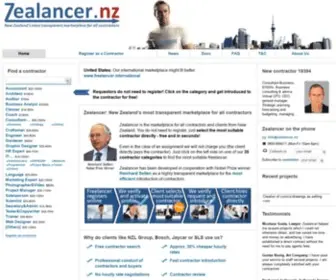 Zealancer.nz(Find the perfect contractor/freelancer) Screenshot