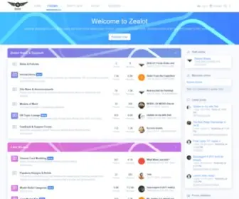 Zealot.com(Ultimate Hobbyist Forum) Screenshot