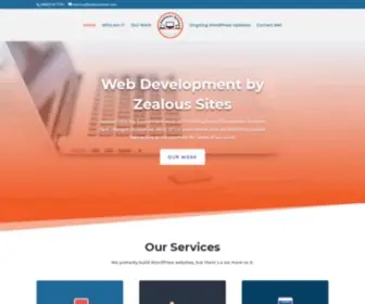 Zealoussites.com(Zealous Sites) Screenshot