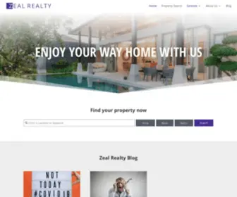 Zealrealtyflorida.com(Zeal Realty) Screenshot