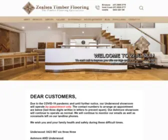 Zealseaflooring.com(Zealsea Timber Flooring Gold Coast) Screenshot