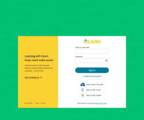 Zearn.org(Learning with Zearn) Screenshot