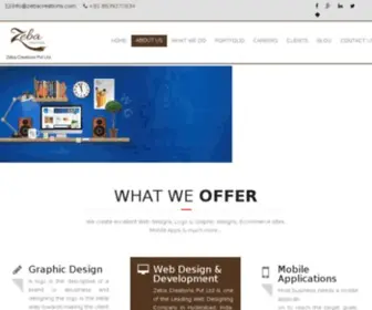 Zebacreations.com(Get Degree in One Year) Screenshot