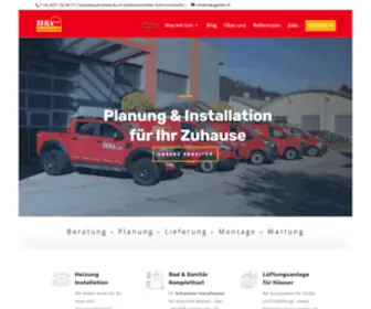 Zebagmbh.ch(Bad & Sanitär Installationen) Screenshot