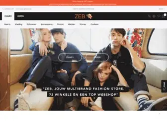 Zeb.com(Online Multibrand Fashion Store) Screenshot