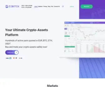 Zebitex.com(CRYPTO-ASSETS EXCHANGE) Screenshot