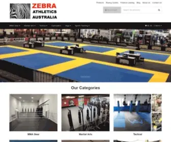 Zebraathletics.com.au(Zebra Athletics Australia) Screenshot