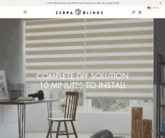 Zebrablinds.co.nz(ZEBRA BLINDS) Screenshot