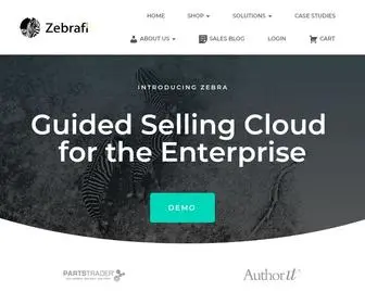 Zebrafi.com(Guided Selling Cloud) Screenshot