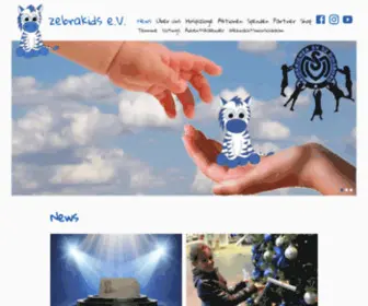 Zebrakids-EV.de(Zebrakids e.V) Screenshot